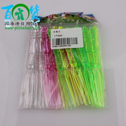经济实用 彩色塑料一次性迷你水果叉，两元店批发首选